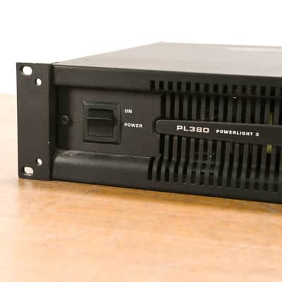 QSC PL380 Powerlight 3 Series 2-Channel Power Amplifier CG0105B image 4