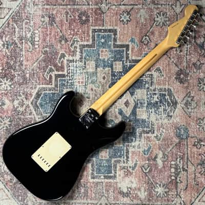 2005 Fender Eric Clapton Stratocaster Signature Artist Series Blackie Black Electric Guitar W/ Original Tweed Hardshell Case! image 4
