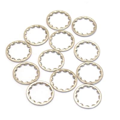 002-2384-049 (12) Fender Guitar Mounting Lock Washers For USA Pots & Jack