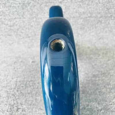 Glossy Blue 5/6 String Bass Basswood Body image 6