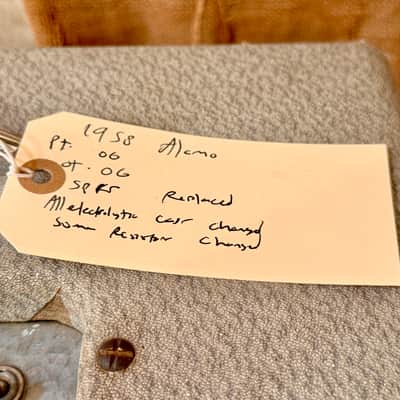 Alamo Capri Tube Amplifier 1958 - Grey image 10