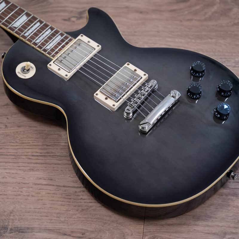 2009 Epiphone Les Paul 1960 Tribute Midnight Ebony