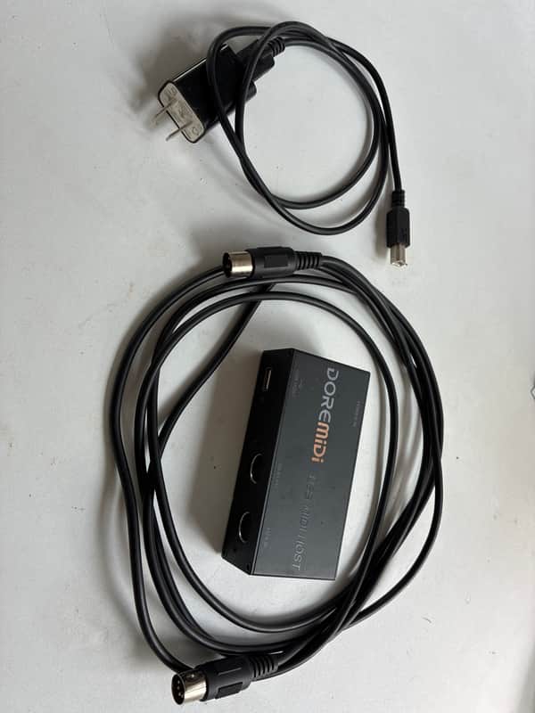 Doremidi USB Midi Host Box Converter + Extras image 1