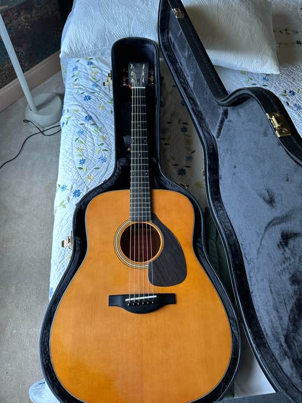 Yamaha FGX5 Red Label Dreadnought 2010s - Natural image 1