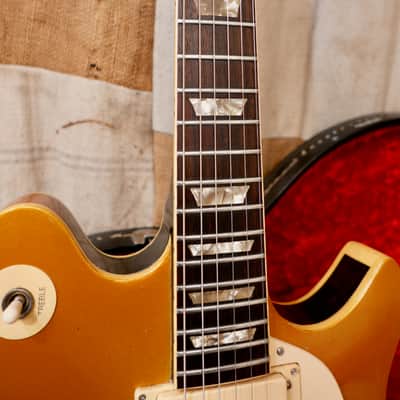 Gibson Les Paul Signature 1974 - Golden Sparkleburst Refin image 6