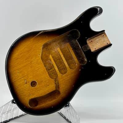 1960s Teisco Del Rey WG-4L Tobacco Burst Guitar Body ★ EVH Frankenstrat Art Project =\//-/= image 7