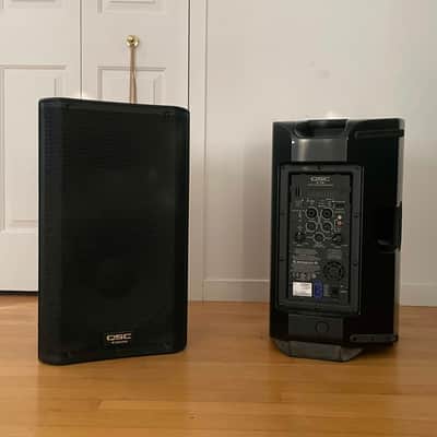 ( PAIR ) QSC K12 2-Way 2000-Watt total 12" Active Loudspeaker 2010s - Like New image 2