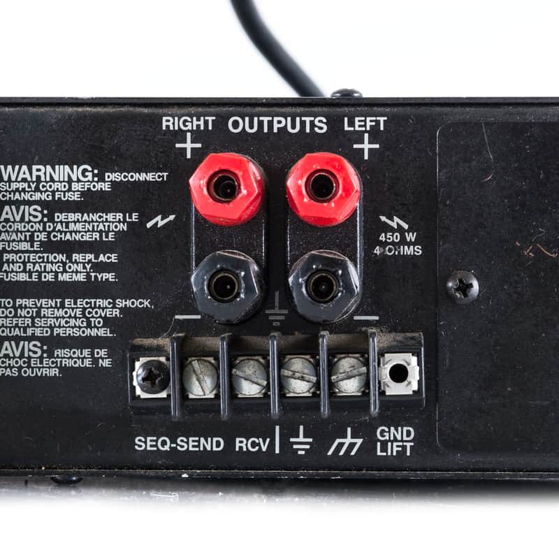 Carver PM-900 450W/Channel Power Amplifier For Repair | Reverb