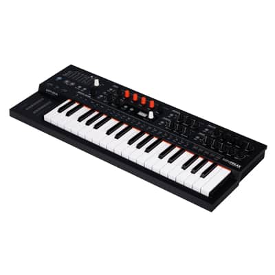 Arturia MiniFreak 37 Key Polyphonic Hybrid Keyboard Bundle w/ Pig Hog 4-Pack 12" Mono Patch Cables, Pig Hog 6' MIDI Cable, Power Supply, USB Cable & Liquid Audio Polishing Cloth image 2
