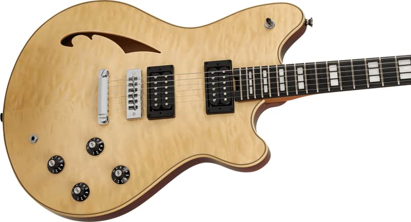 SPECIAL ORDER! EVH SA-126 SPECIAL SEMI-HOLLOW/SOLID GUITAR / QUILTED NATURAL image 1
