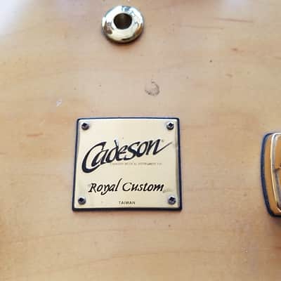 Cadeson Royal Custom 5 piece drum kit , hardware and travel cases - Complete image 6