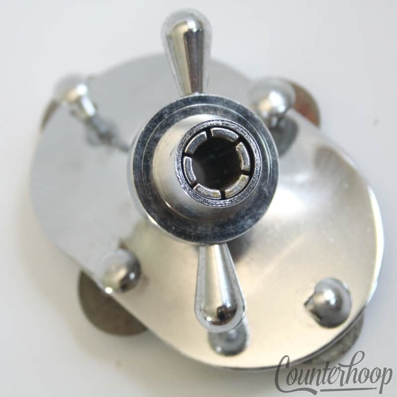 Rogers Bass Drum Spur/Tom/Cymbal Arm Mount+Machined Collet Cleveland Powertone60 image 1