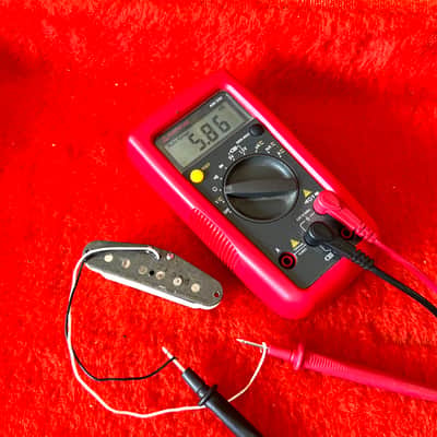 Fender Stratocaster guitar pickup 1976 - Grey bottom original vintage USA strat image 3