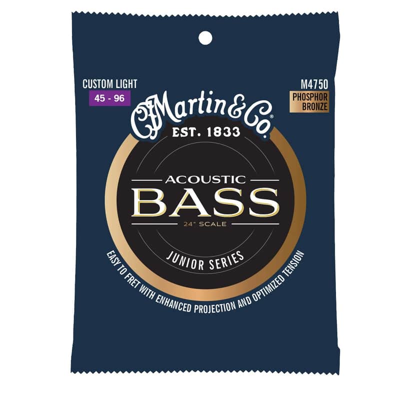 Martin Junior Acoustic Bass Strings M4750 45-96 image 1