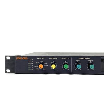 Roland SDE-1000 Digital Delay 1983 - 1989 - Black TGHM image 2