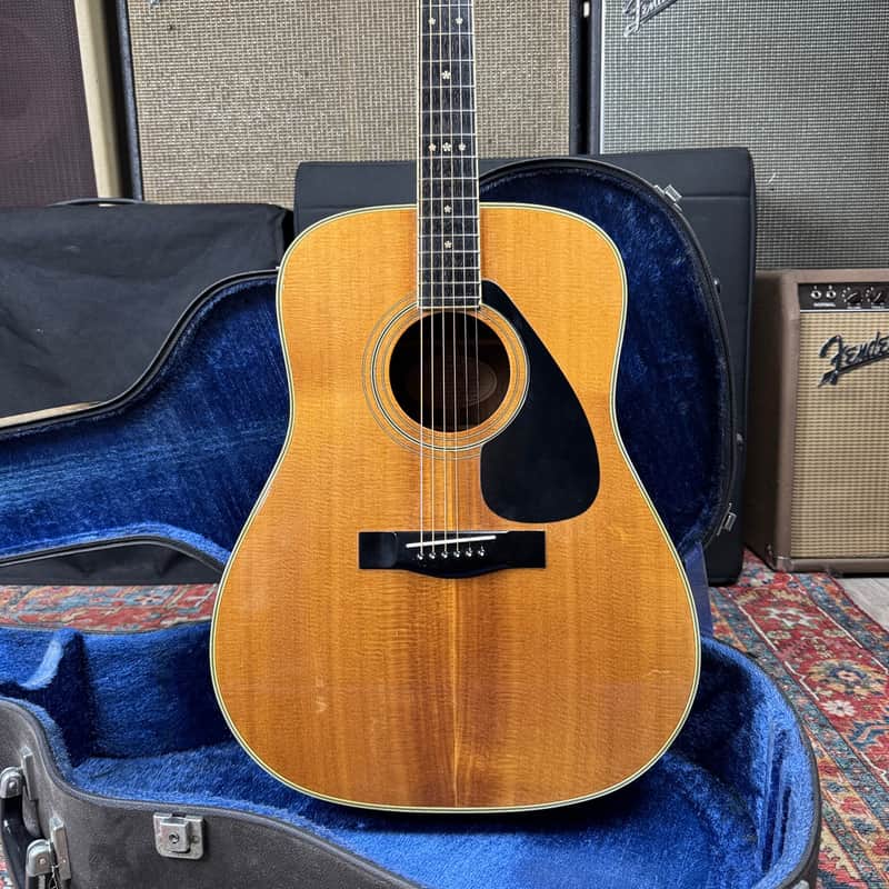 Yamaha FG350D Dreadnought  Solid Spruce Top Hard Case - 1981 image 1
