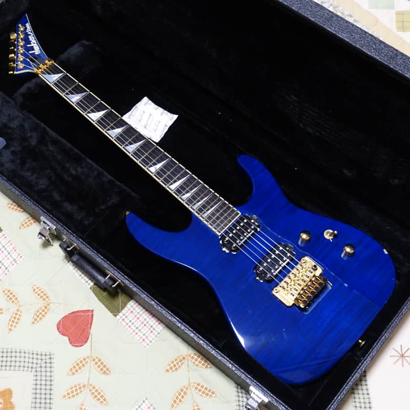 Jackson Stars HSL-170 Soloist Trans Blue Made in Japan MIJ | Reverb