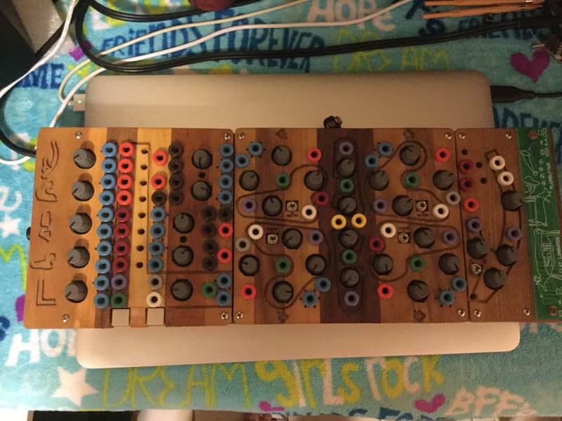 Analog Drum Machine Ciat lonbarde Plumbutter 2 2016 Wood image 1