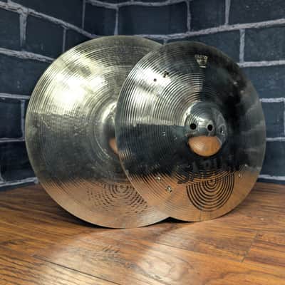 Sabian 14" AA Sizzle Hi‑Hat Cymbals • Vintage‑Style Sizzle • Bright • Expressive • Light Wear image 20
