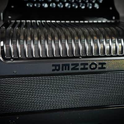 Hohner Corona C-II Accordion FBbEb Green To Gold Fa Tone image 7