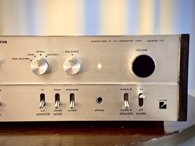 🎶✨ Luxman SQ-707 Vintage Integrated Amplifier (100V Japan