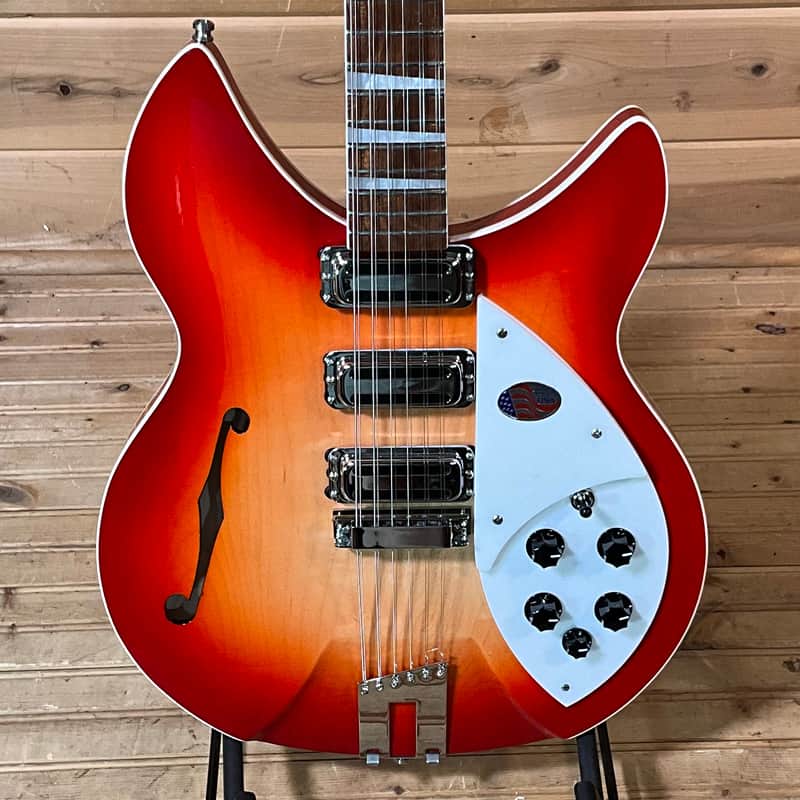 Rickenbacker 1993Plus 12 String Electric Guitar - Fireglo image 1