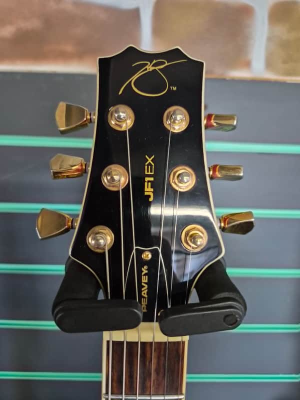 Peavey JF1EX Transparent Red Semi-Hollow Electric Guitar | Reverb