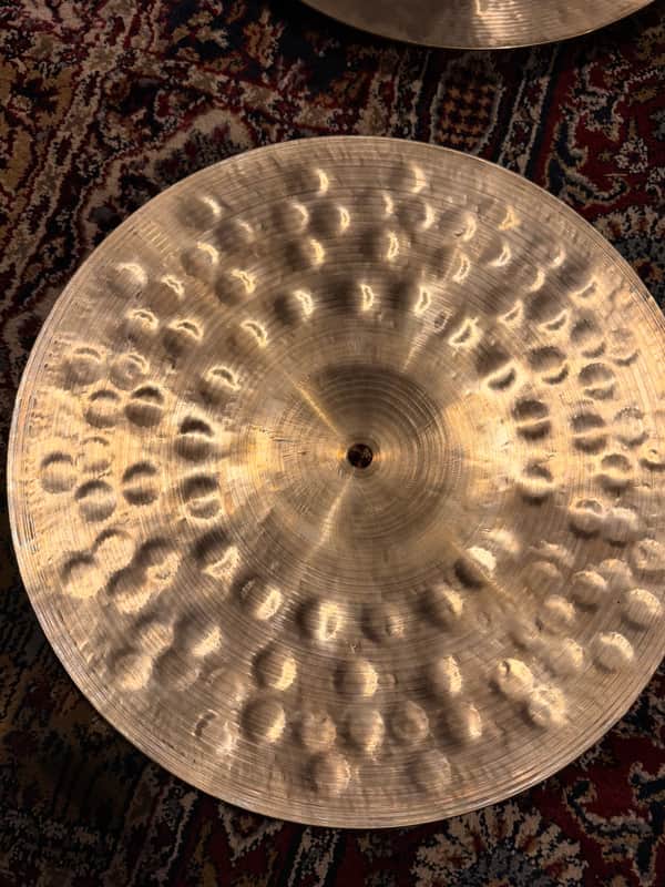 Meinl 14" Byzance Extra Dry Medium Hi-Hat (Pair) 2007 - Present - Un-Lathed image 1