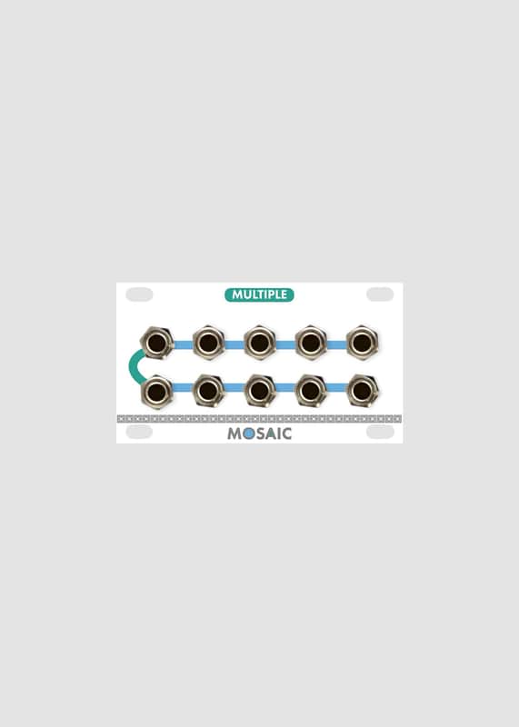 MOSAIC 1U MULTIPLE WHITE : BRAND NEW :  [DETROIT MODULAR] image 1