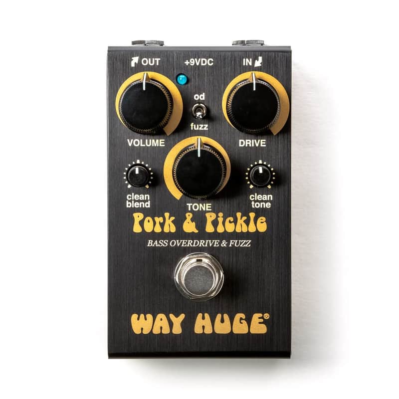 Way Huge Smalls Pork & Pickle Overdrive & Fuzz Guitar Effects Pedal image 1