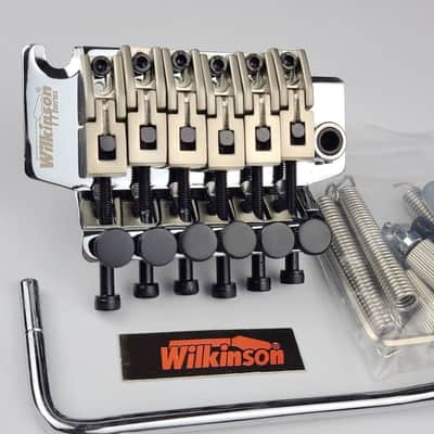 Wilkinson electric guitar double tremolo bridge image 2