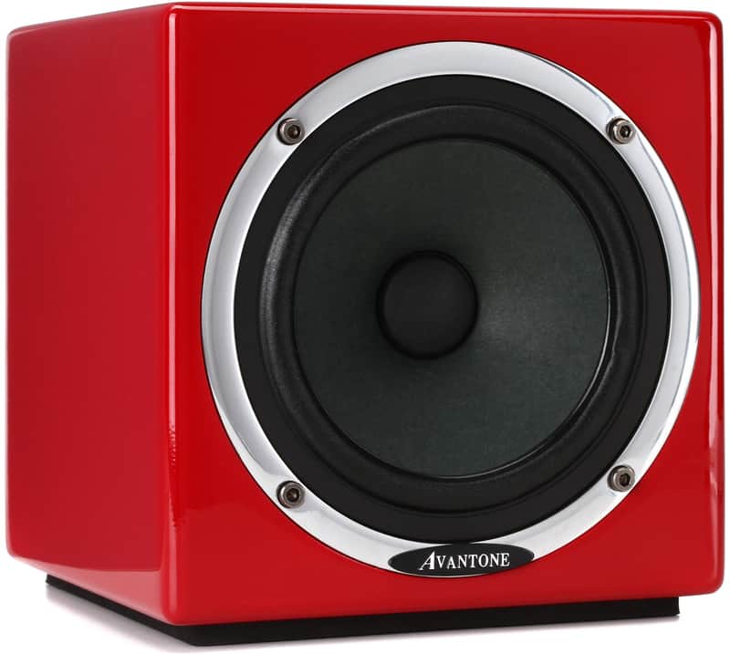 Avantone Pro Active MixCube 5.25 inch Powered Studio Monitor - Red (each) image 1
