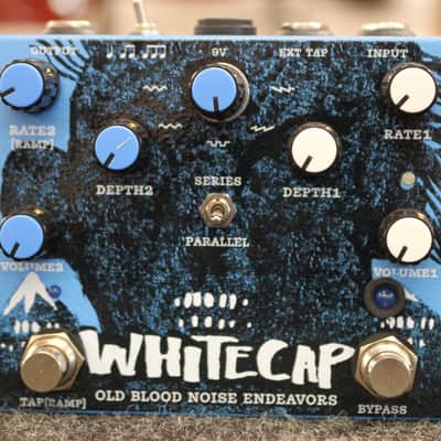 Old Blood Noise Endeavors Whitecap Asynchronous Dual Tremolo Guitar Effects Pedal image 1