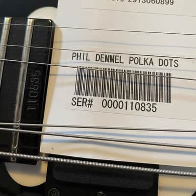 Jackson Phil Demmel Signature King V Polka Dots Randy Rhoads image 12