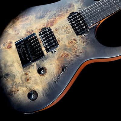 Solar Guitars Limited Edition S1.6ETPBM LTD - 62 of 100 - Neck Thru - Evertune - Poplar Burl - Ola Englund image 10