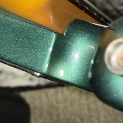 Fender Adam Clayton Artist Series Signature Jazz Bass 2015 - Present - Sherwood Green Metallic image 9