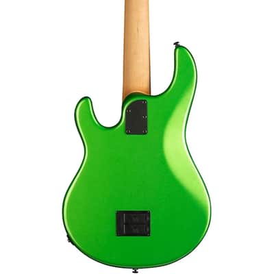 Ernie Ball Music Man StingRay5 Special HH 5-String Electric Bass Guitar - Kiwi Green image 9