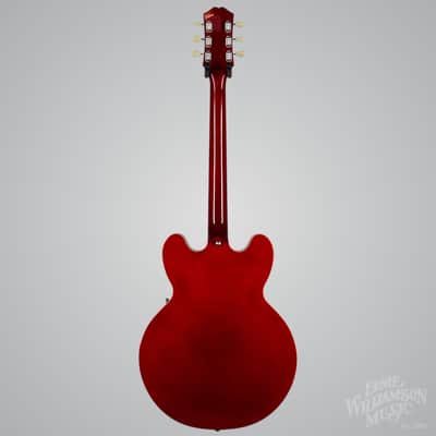Immagine Epiphone ES-335 Semi-hollowbody Electric Guitar - Cherry.USED - 5