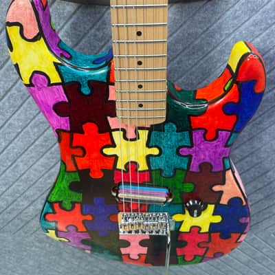 Kramer Baretta Special Custom Puzzle Austism Awareness SkunkWerx Foundation Fund image 6