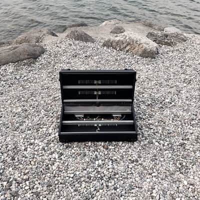 12U Eurorack Case Powered, 126 hp (or 84 or 104 hp) patched resealable, modular synthesizer synth image 18