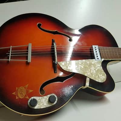 ARNOLD HOYER EXPO JAZZ GUITAR & PICKUP image 1