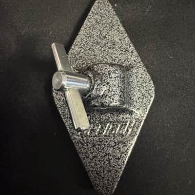 Gretsch Broadkaster Floor Tom Leg Brackets (3) - Vintage Diamond 90’s - 00’s - Gunmetal image 4
