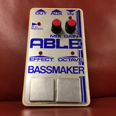 Able Electronics Bassmaker - Rare UK auto-bass pedal image 1