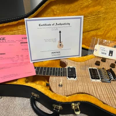PRS Custom Built stage played Neal Schon Collection Heritage Auction 2014 - Natural image 1