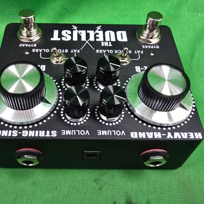King Tone Guitar The Duellist V3 with External Dip Switches Black Tested image 2