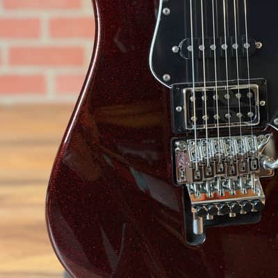 Suhr Pete Thorn Signature Custom HSS Electric Guitar - Red Sparkle image 4