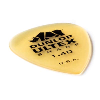 Dunlop 433P140 Ultex Sharp 1.40mm Guitar Picks (6-Pack) image 2