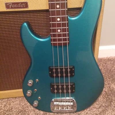 Left Handed 1996 G&L L2000 Bass Emerald USA image 2