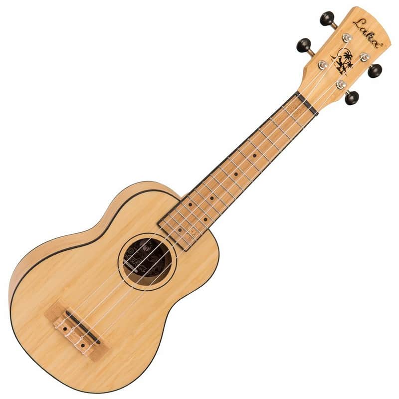 Laka Laka Series Ukulele & Carry Bag ~ Soprano Bamboo