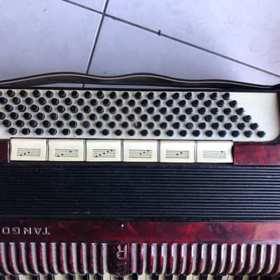 Hohner Tango VM 120 bass Bordeaux image 2